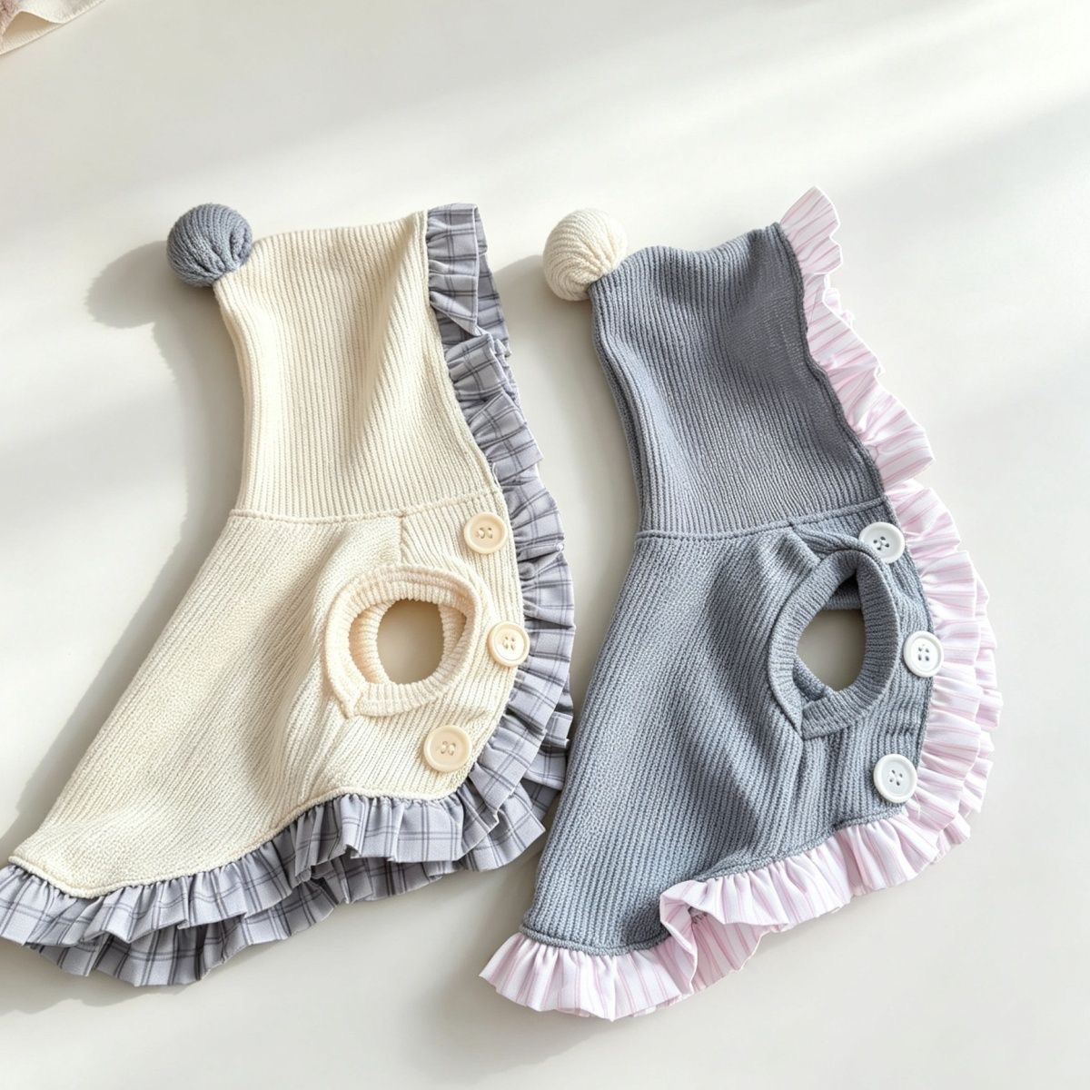 Lace Teddy Lingerie - เสื้อแจ็คเก็ตมีฮู้ดสำหรับสัตว์เลี้ยง ฤดูใบไม้ร่วงและฤดูหนาว กระโปรงลูกไม้แขนกุด เสื้อแจ็คเก็ตสำหรับแมวเท็ดดี้ เสื้อสำหรับสุนัขขนาดเล็กและขนาดกลาง
